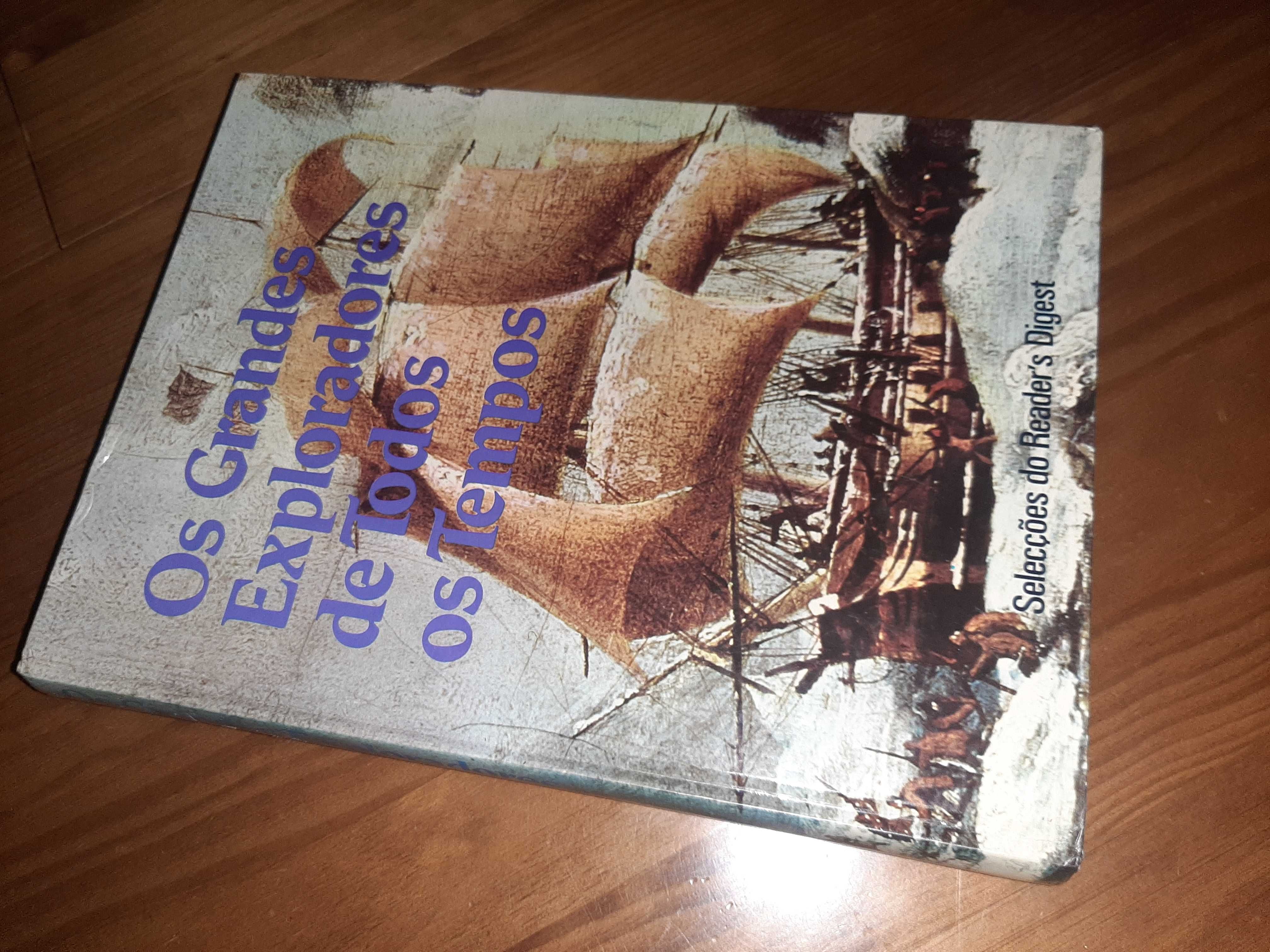 Livro "Os Grandes Exploradores de Todos os Tempos"