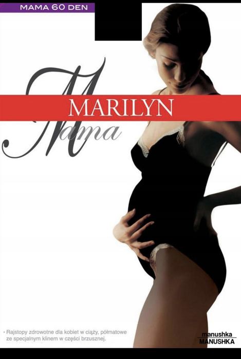 MARILYN Rajstopy Ciążowe MAMA rozmiar.3