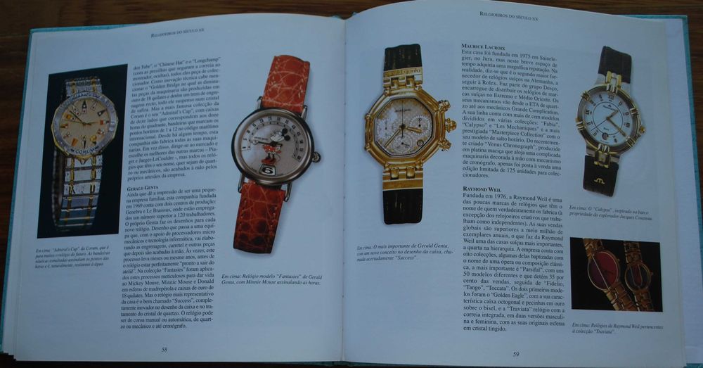 Relógios de Pulso (Estilos de Arte)