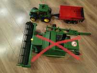 Zabawki BRUDER - traktor,kombajn, fadroma , dźwig