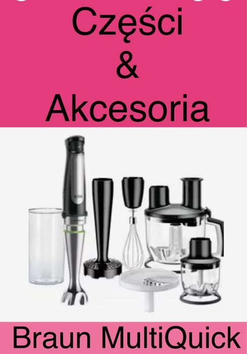 Braun MultiQuick - blender, mikser, rozdrabniacz, malakser