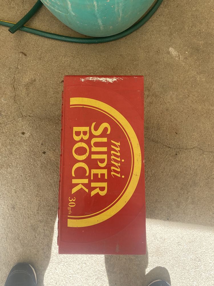 Grade da super Bock sem garrafas