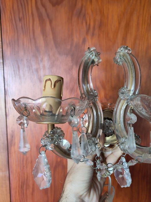 Apliques de cristal