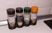 Suporte p temperos Pingo Doce Continente Lidl 1x 2x 3x 4x 5x 6x holder
