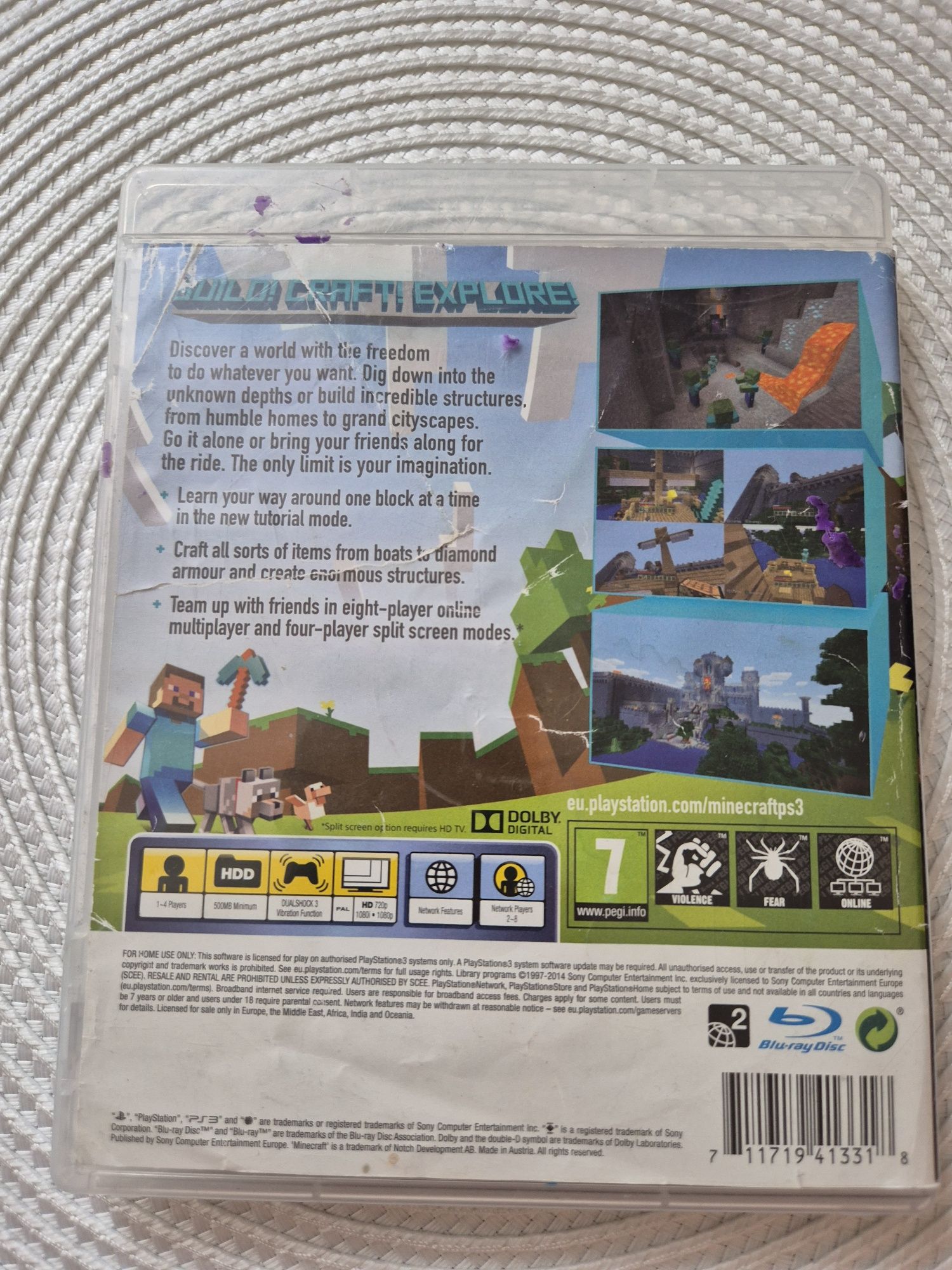 Gra Minecraft na PS3