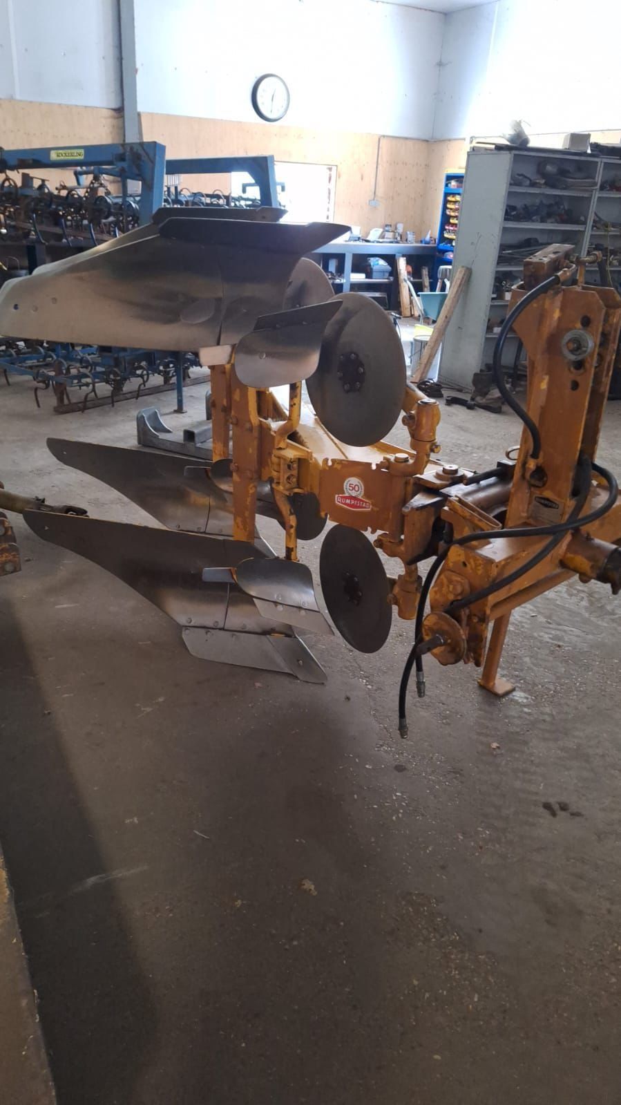 Pług 2 skibowy obrotowy Rumpstad Varimax