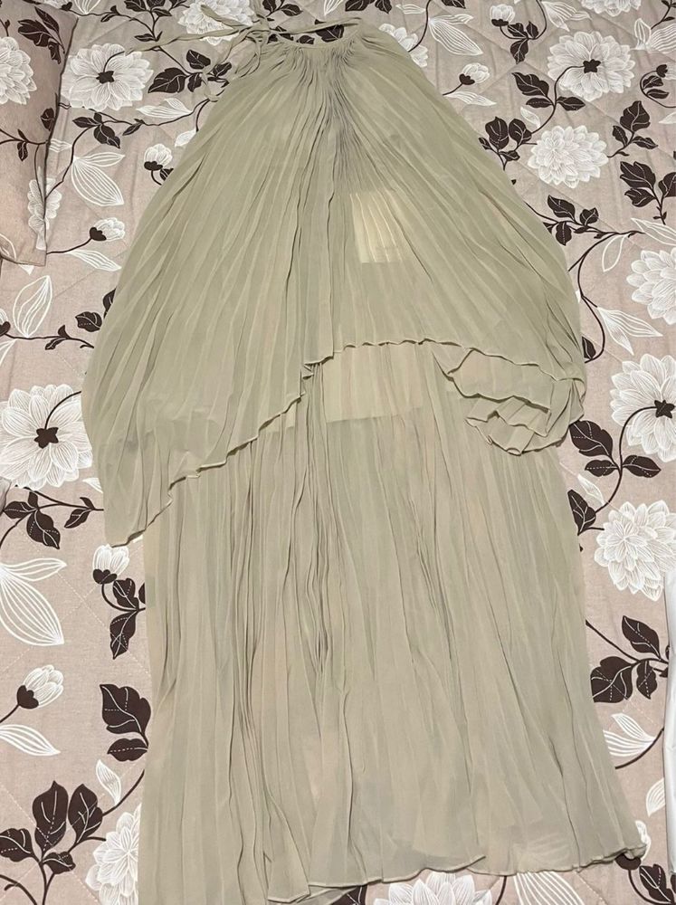 Conjunto 2 peças saia + top estilo cerimónia tam M novo com etiqueta