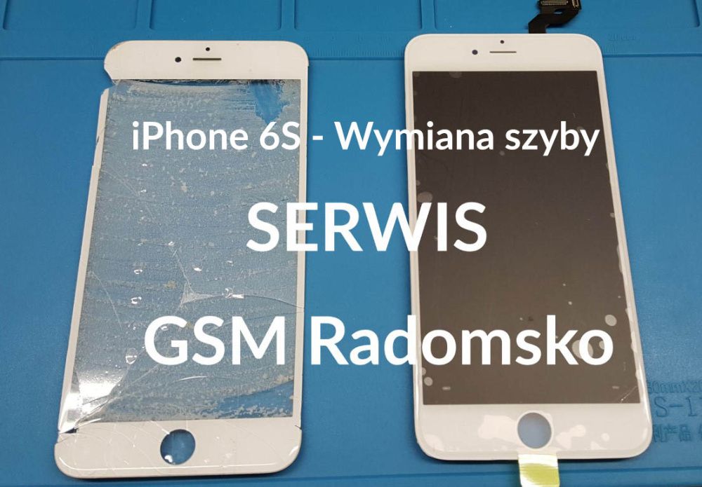 Naprawa iPhone 7 8 X XR XS 11 12 13 zbita szybka wymiana wyświetlacza