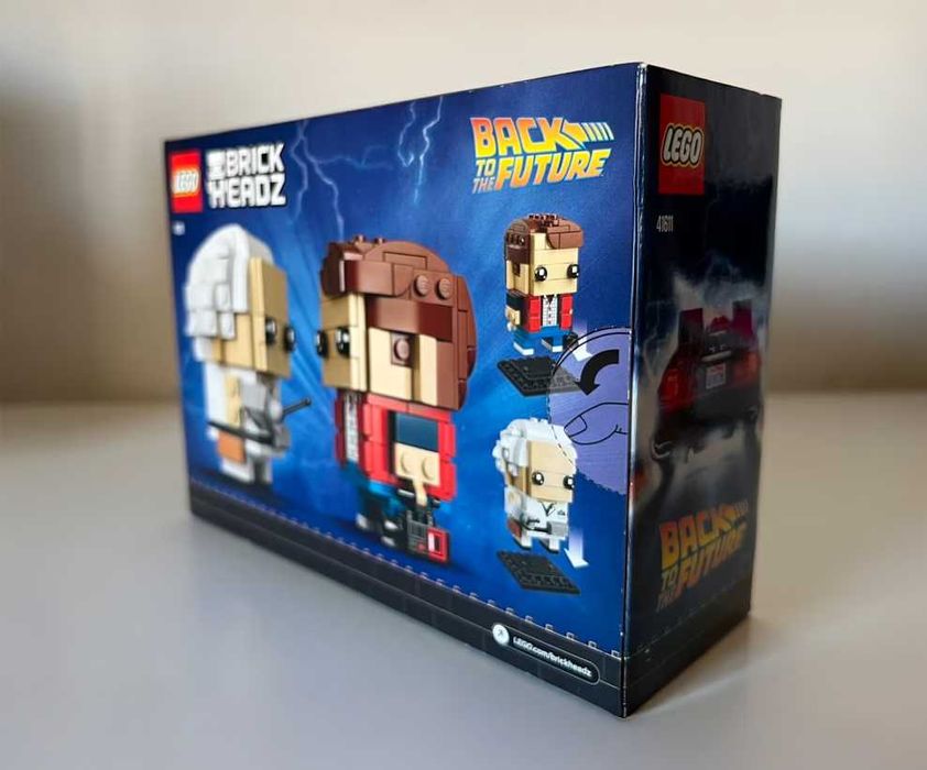 LEGO BrickHeadz 41611 Marty McFly & Doc Brown - NOWY!, nie otwierany