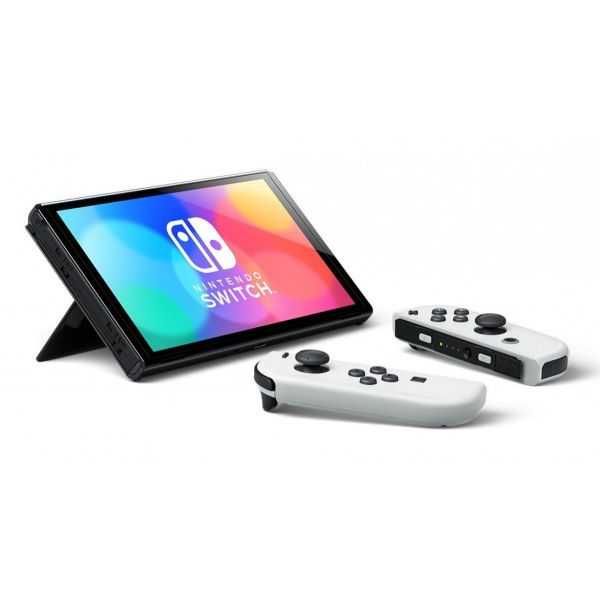 Консоль Nintendo Switch (OLED model) White set + гра Animal Crossing