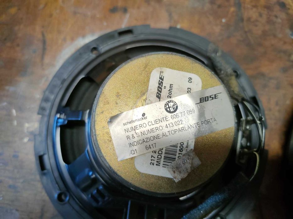 Głośniki BOSE Alfa Romeo 156, 4 sztuki