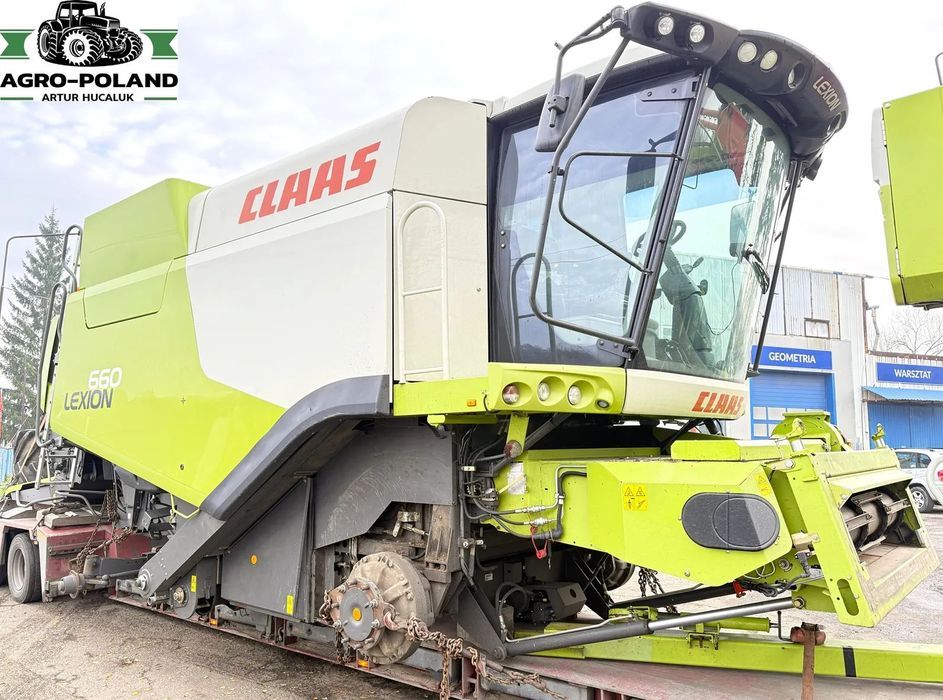 Claas LEXION 660 - 2013 ROK - NOWSZY MODEL - 2468 H - VARIO 750