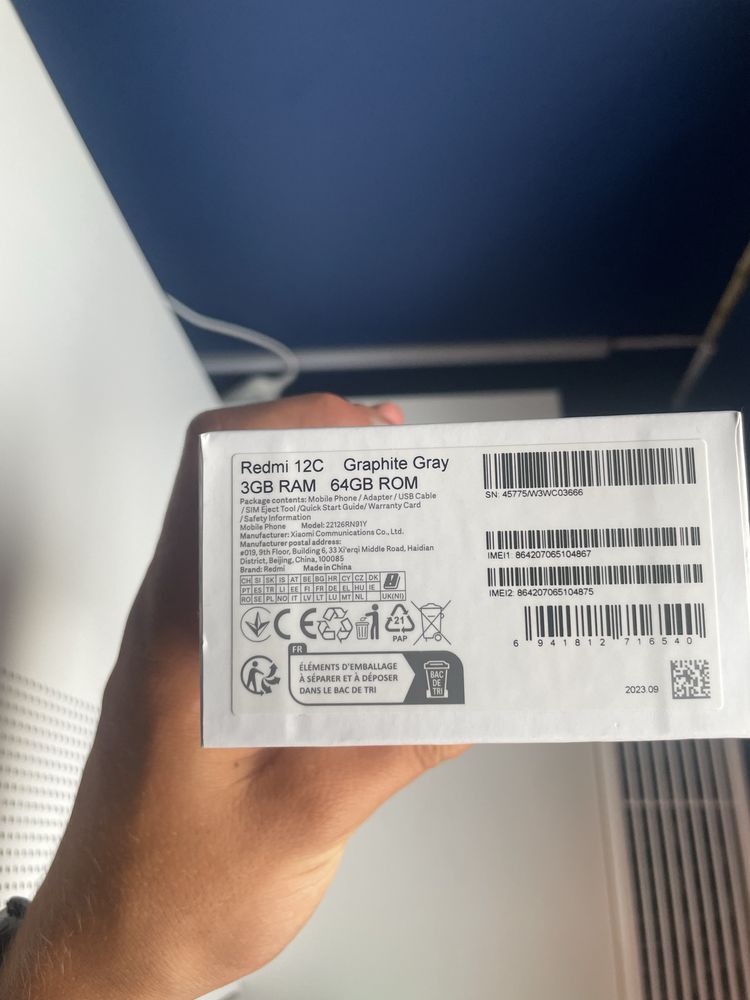 NOWY Redmi 12C 64 GB