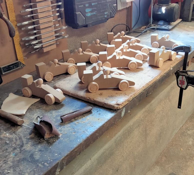 Carros brincar artesanato