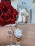 Zegarek Dior + bransoletka