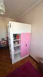 Estudio ikea para menina com colchao
