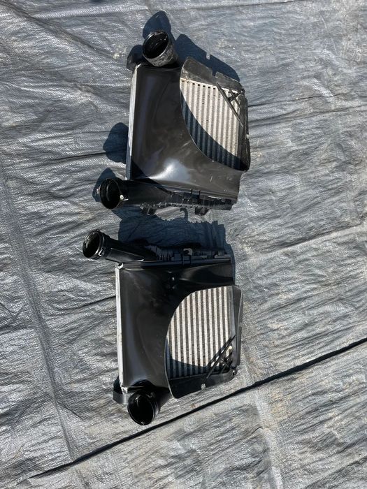 INTERCOOLER chłodnica powietrza lewy prawy  TOUAREG 7P AUDI Q7 4L 3.0 TDI 7L6145803D 7L6145804D