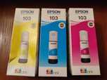 Чорнила Epson L3100/3110/3150 103 Magenta Cyan Yellow комплект