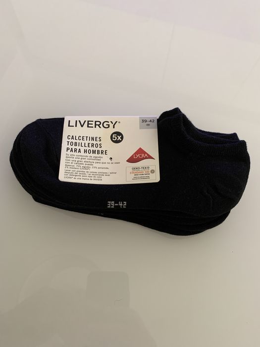 Pack 5 Meias Curtas Homem (39-42)