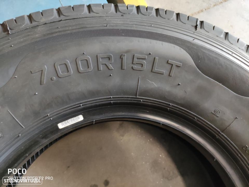 2 pneus 7.00/15 - roadex - oferta dos portes
