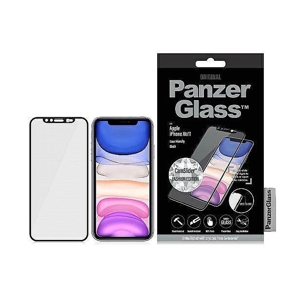 Szkło hartowane PanzerGlass E2E Super+ z zaślepką na aparat z kryształ