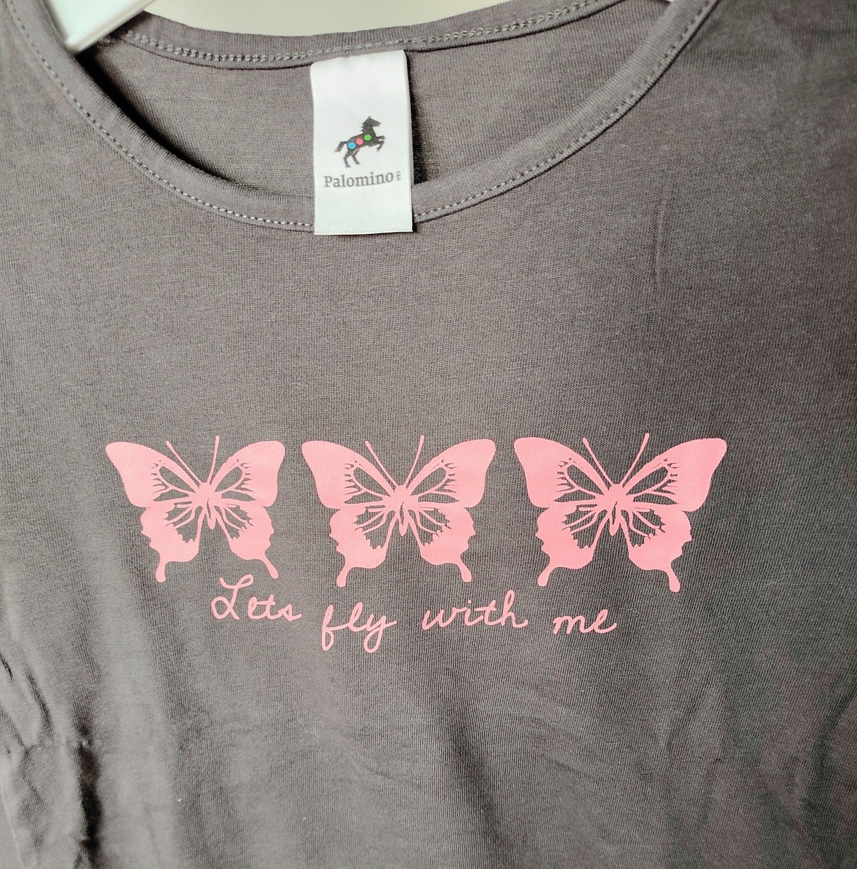 Bluzeczka z motylkami 110/116cm