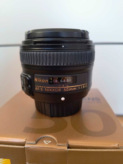 Nikon AF-S NIKKOR 50 mm f/1.8G – stan bardzo dobry