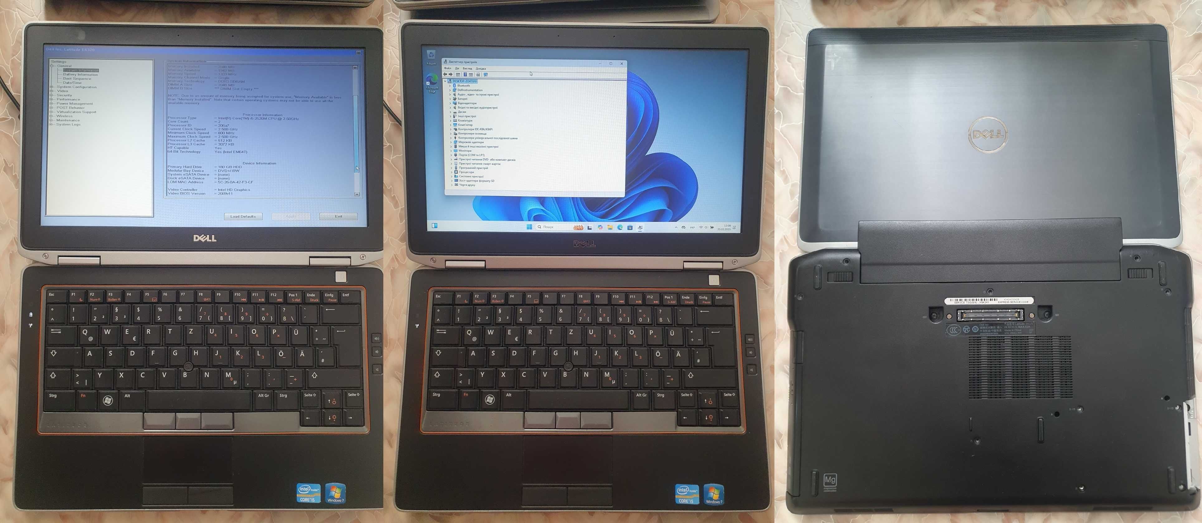Ноутбуки Dell E6230 E6320 E6440 Intel Core i5, Samsung 535U3C