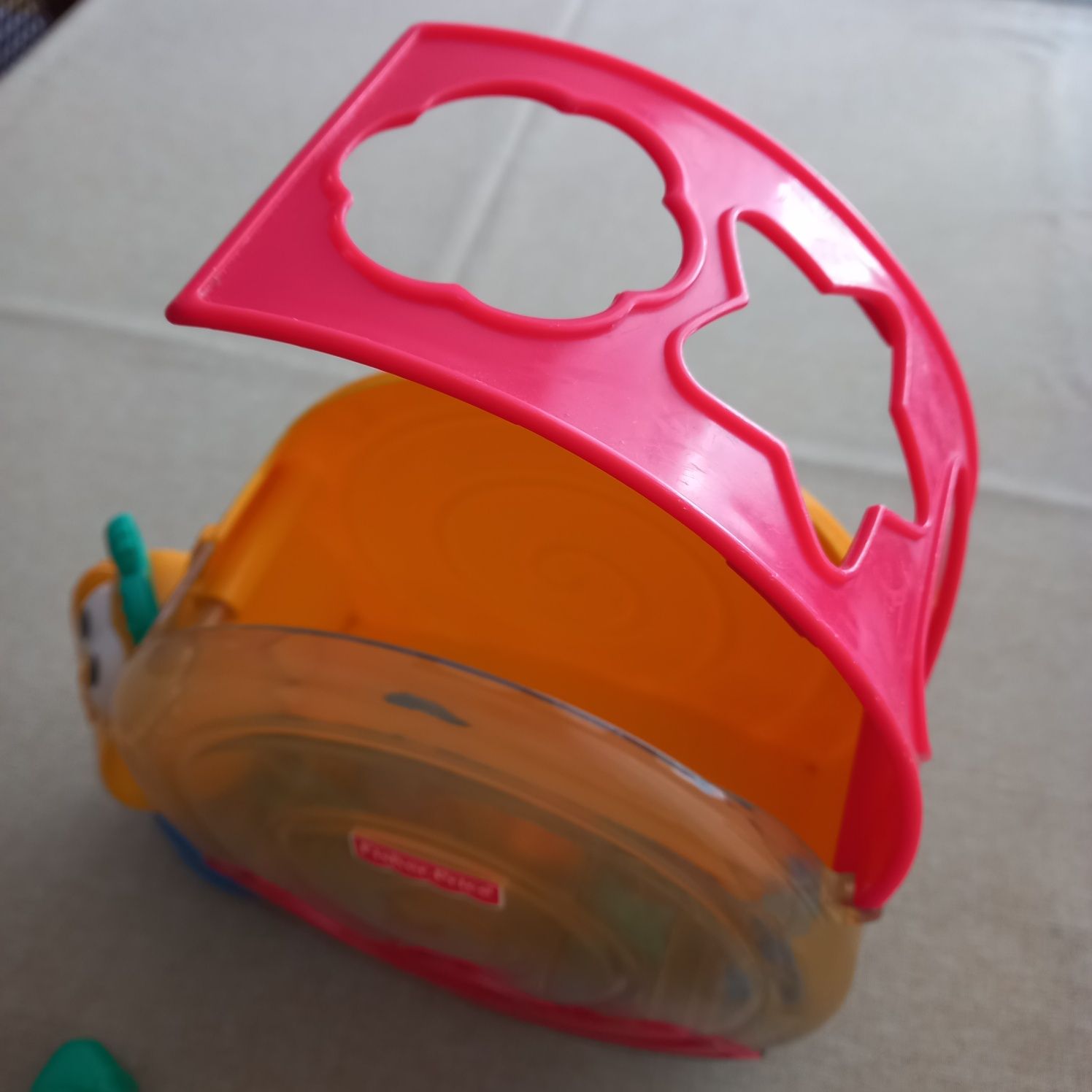 Ślimak Fisher price, sorter klocków