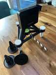 Statyw do Garmin Approach R10 z poziomicą. Wydruk 3D