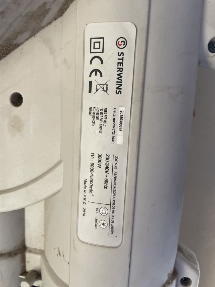 Supra e expira Sterwins 3000 elétrico