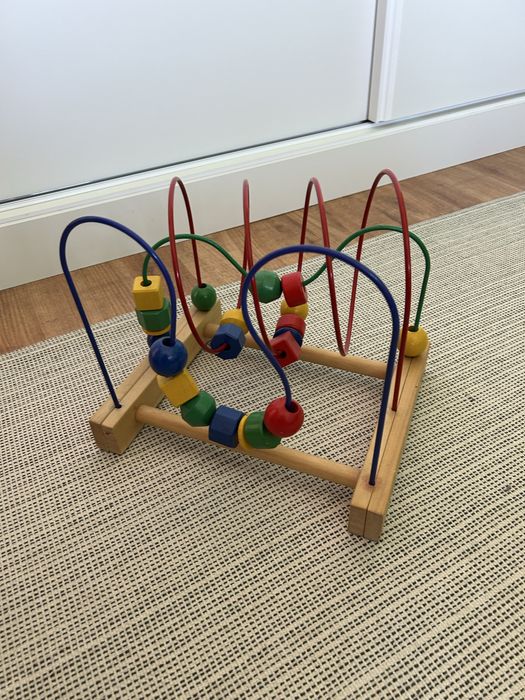 Ikea bead maze baby toy