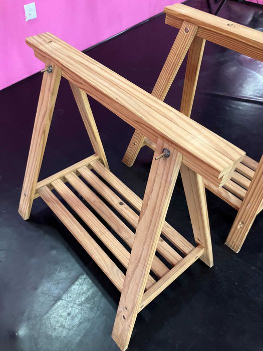 Cavaletes reguláveis PINHO 70x70x45cm - LEROY MERLIN - Semi Novo