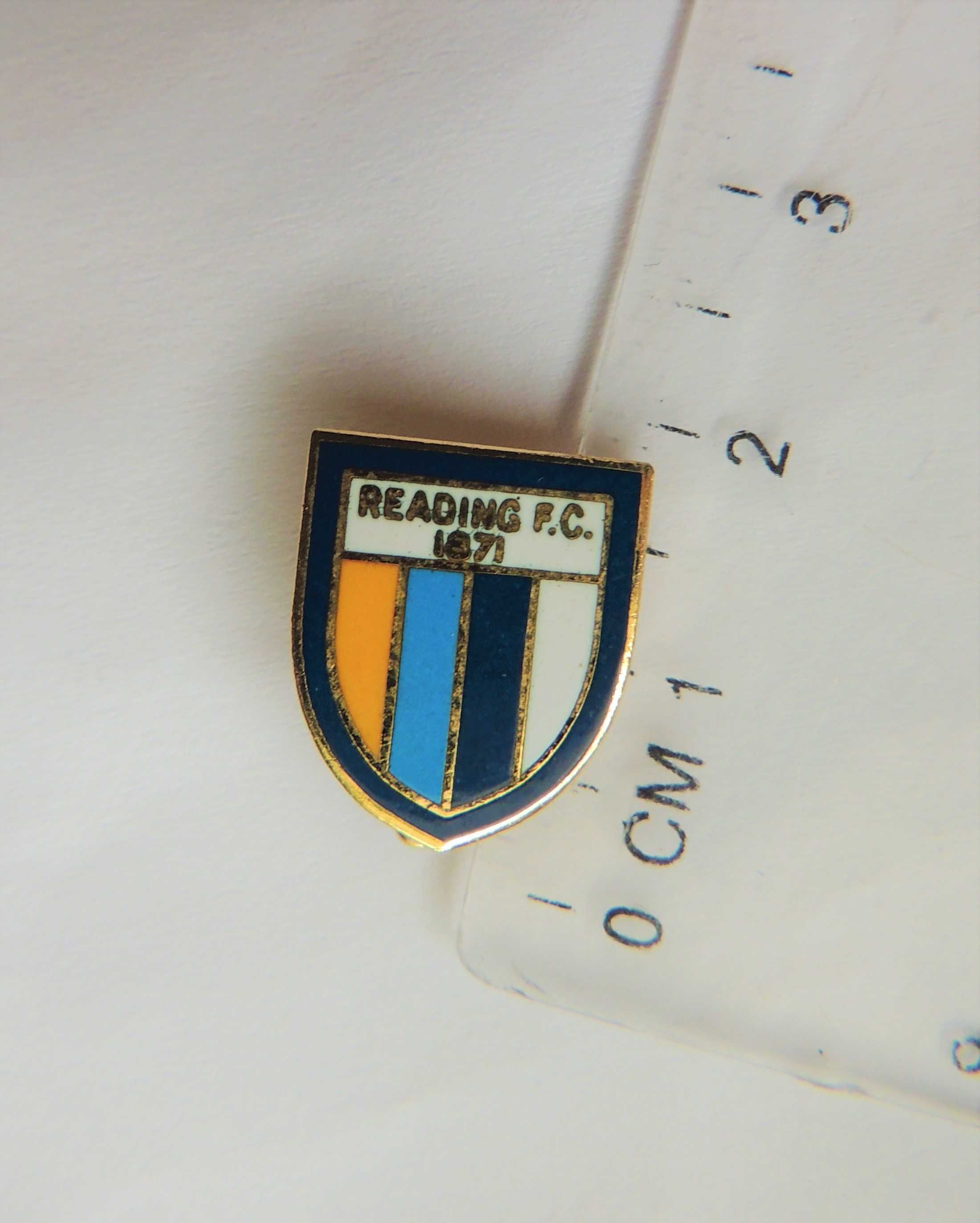 odznaka Reading F.C. historyczny herb emalia agrafka