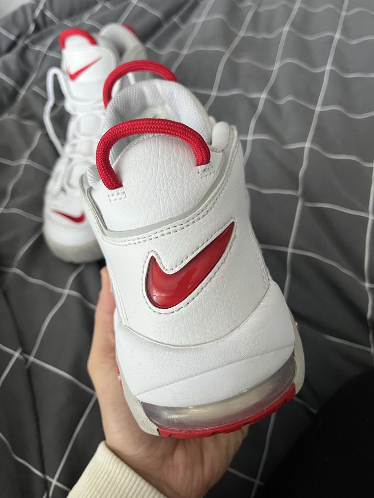 Nike Air More Uptempo '96 white & red