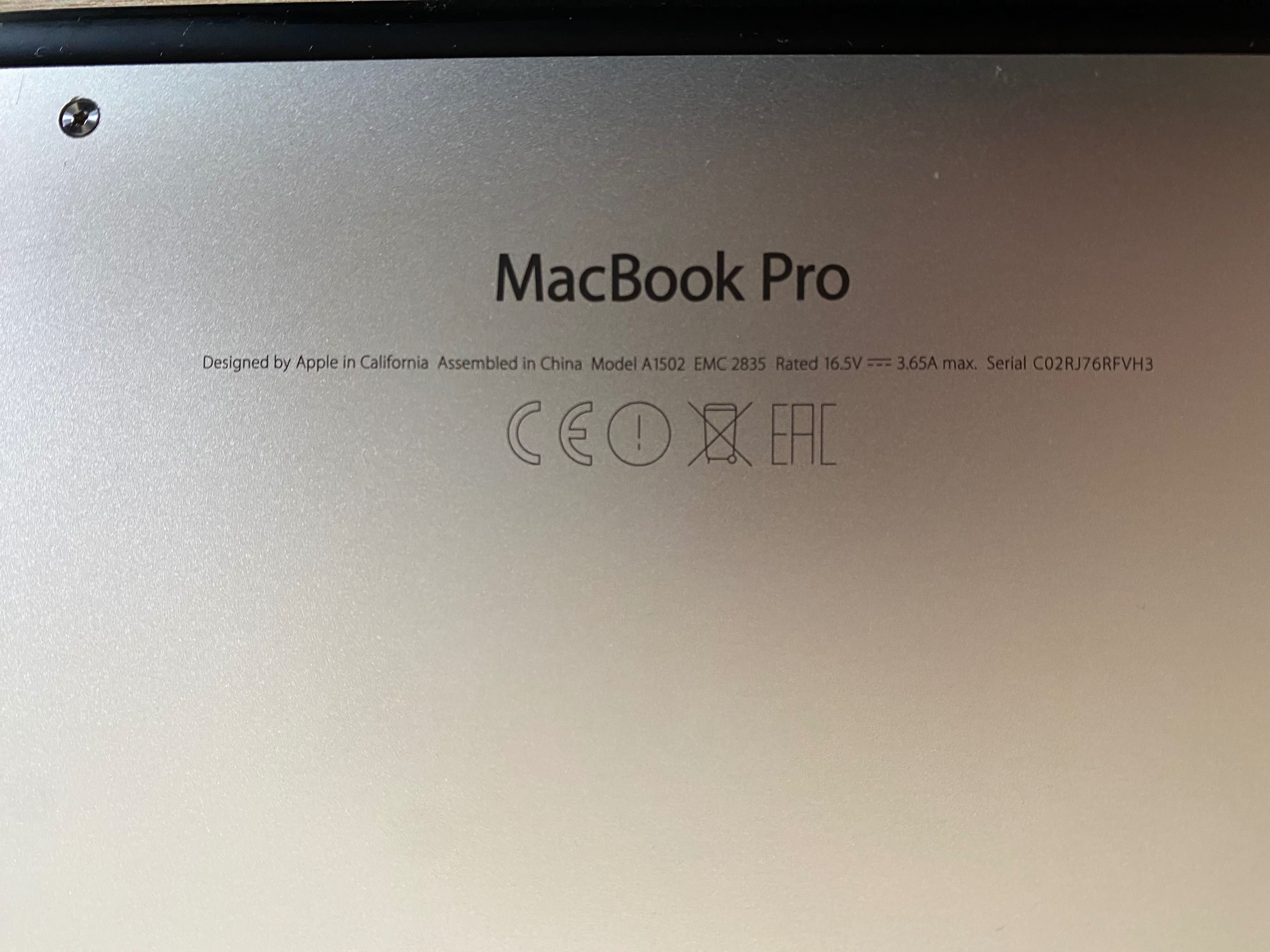 MacBook Pro 13', 2015