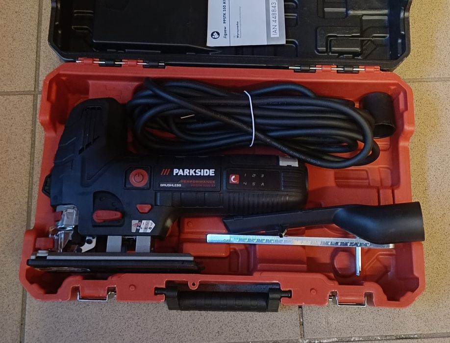 Wyrzynarka Parkside Performance PPSTK 550 A1, 550 W
