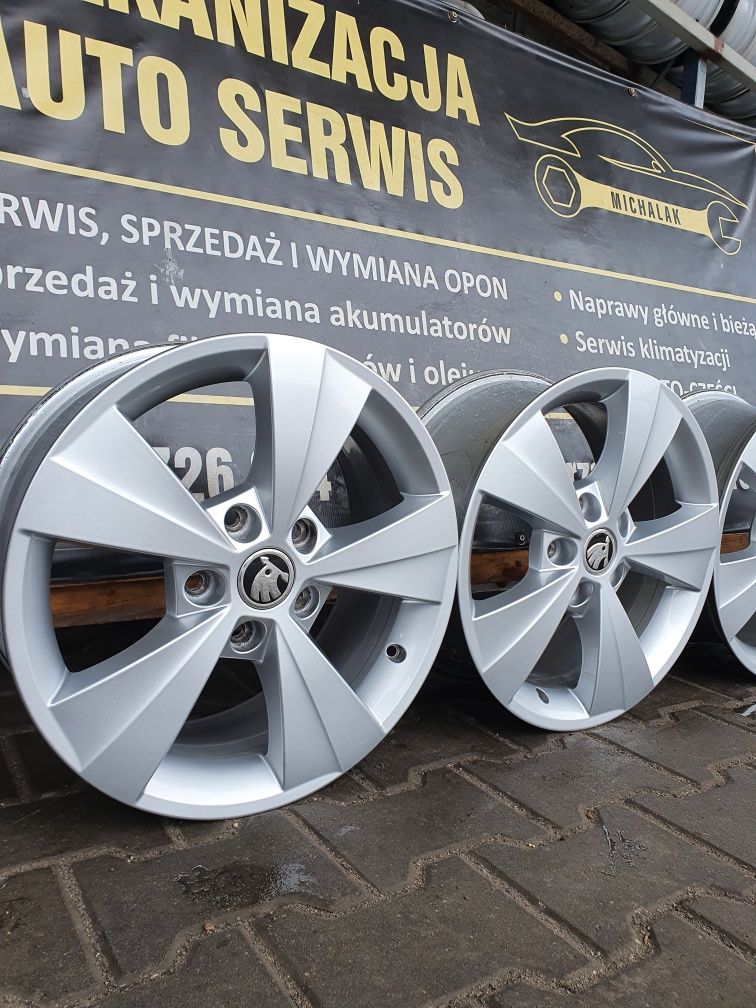 Alufelgi 5x112 16 Skoda
