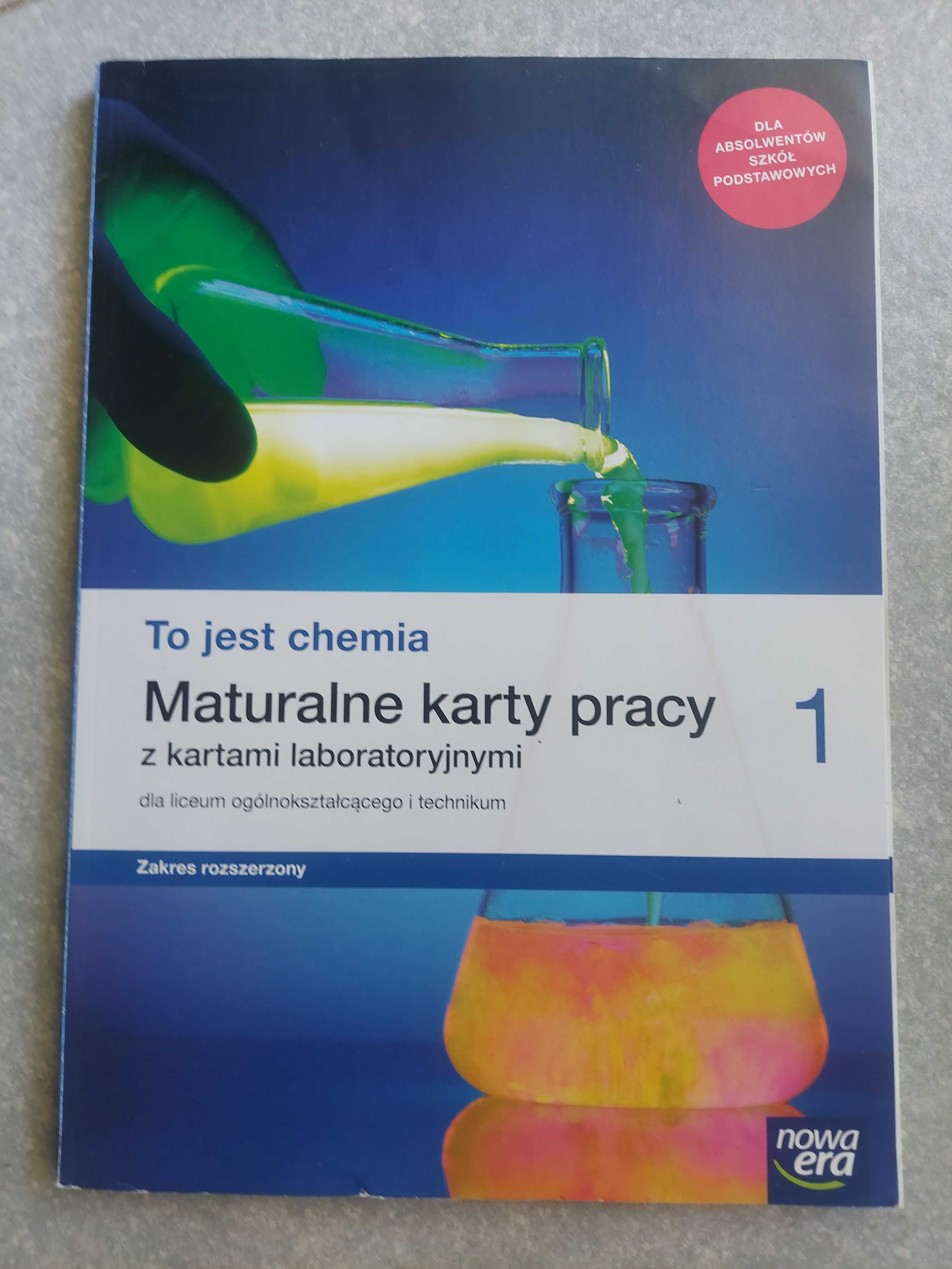 To jest chemia 1, Maturalne karty pracy, zakres rozszerzony
