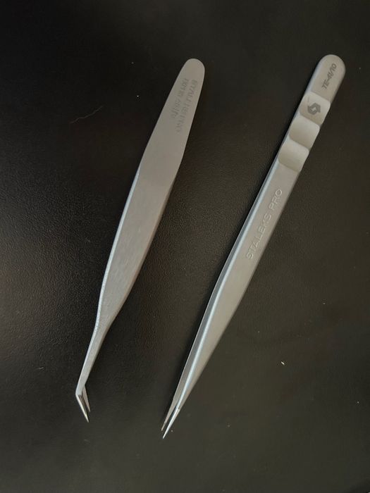 Продам пінцети для нарощування вій