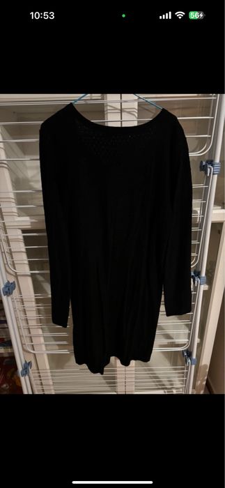 Vestido preto Mango