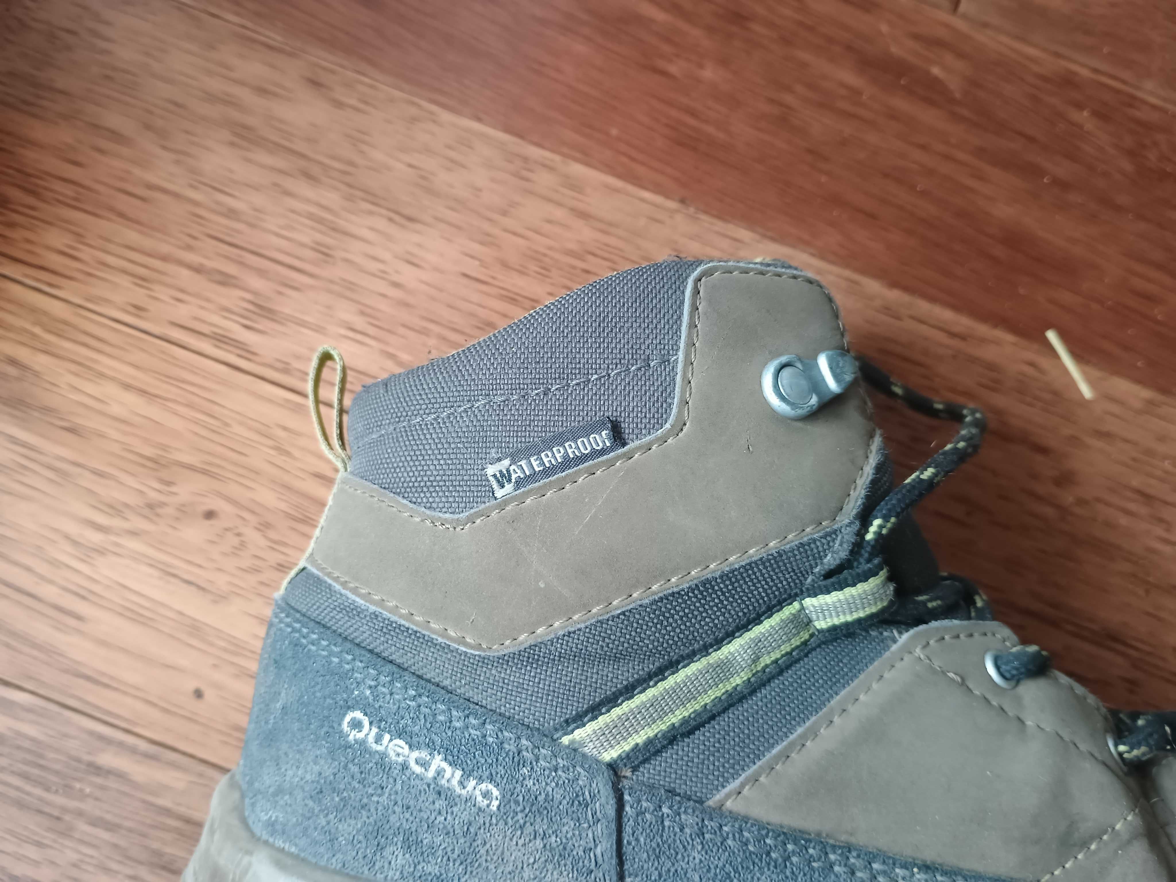 Buty górskie turystyczne Decathlon quechua 37