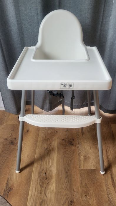 Krzesełko do karmienia ikea z podnóżkiem