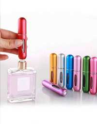 Atomizer, buteleczka do perfum 5ml kolor srebrny