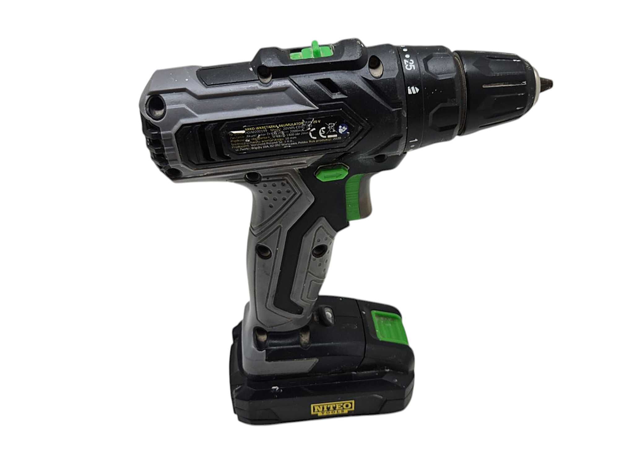 Wkrętarka niteo tools 20VMS-CID123-20 V