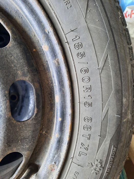 Kola 5x100 Golf R15 185/60 zimowe opony