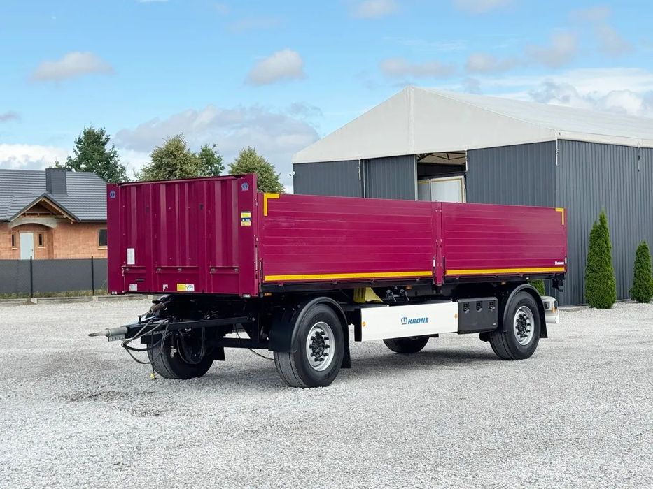 Krone AZ 18K / 14200 KG ŁADOWNOŚCI !!! / Z NIEMIEC / OPONY 90% / PIEKNA  Pierwszy właściciel / w idealnym stanie / mało używana / jak nowa