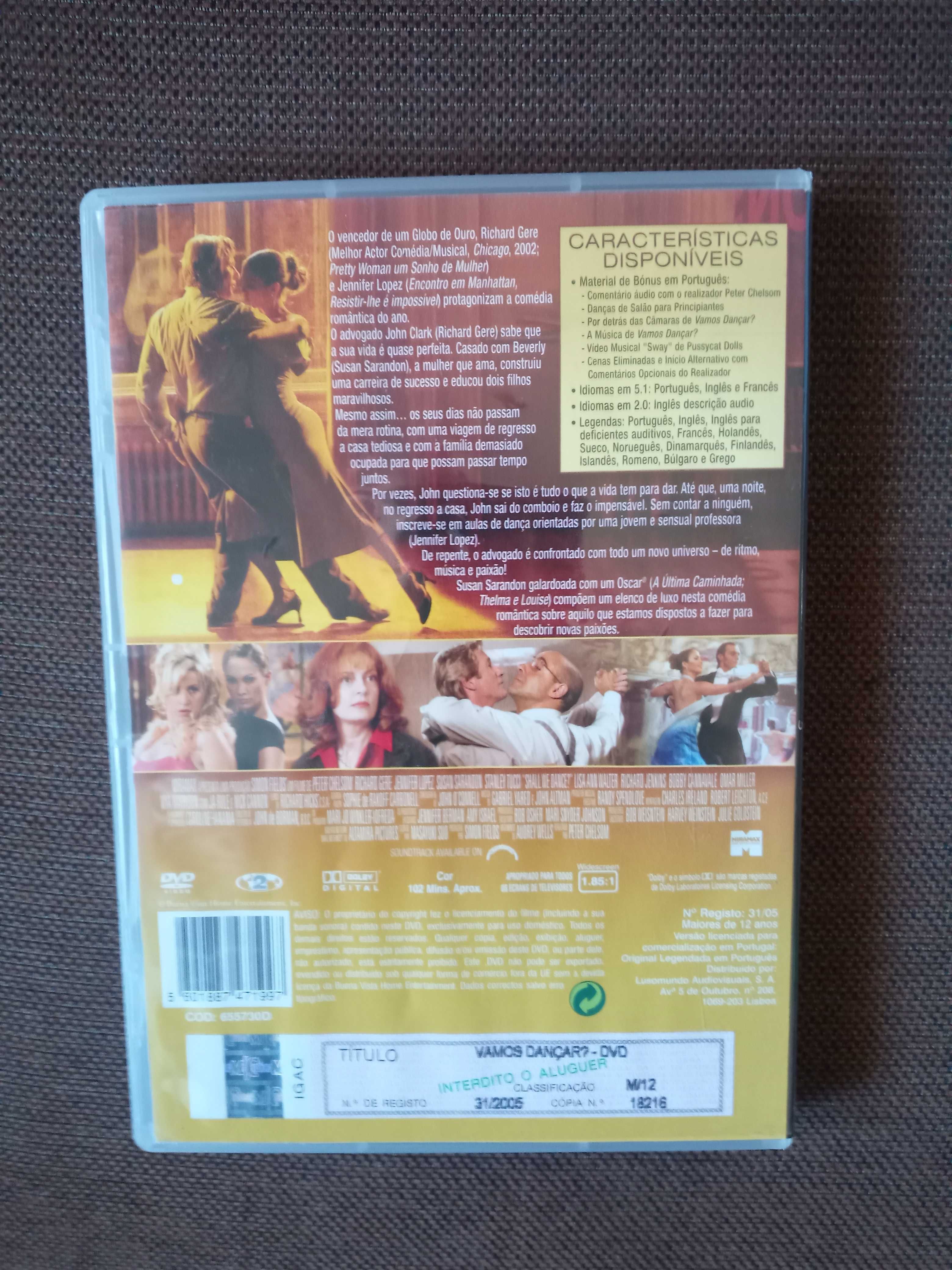 filme dvd original - vamos dançar
