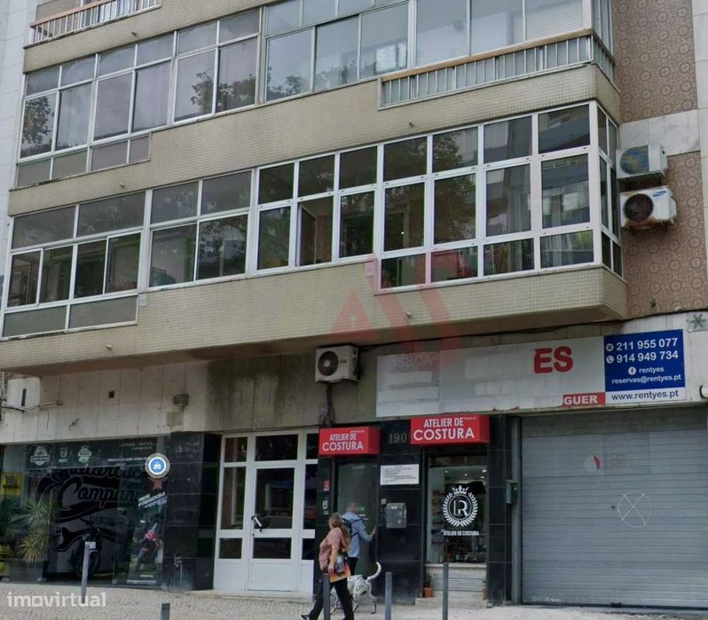 Loja Comercial com 525 m² na Avenida do Brasil, Lisboa