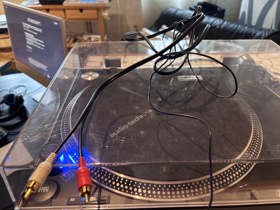 Audio Technica AT-LP140XP Czarny - Piękny (Brak igły/adaptera 45)